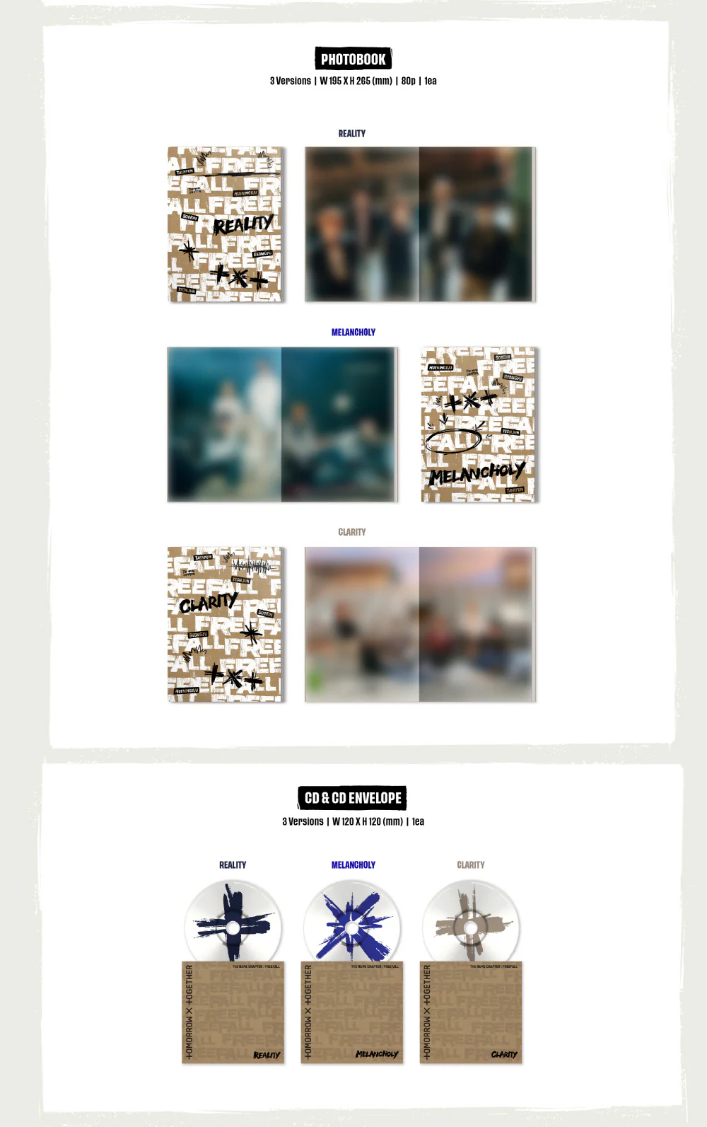 TOMORROW X TOGETHER TXT - THE NAME CHAPTER : FREEFALL Album - Image 3
