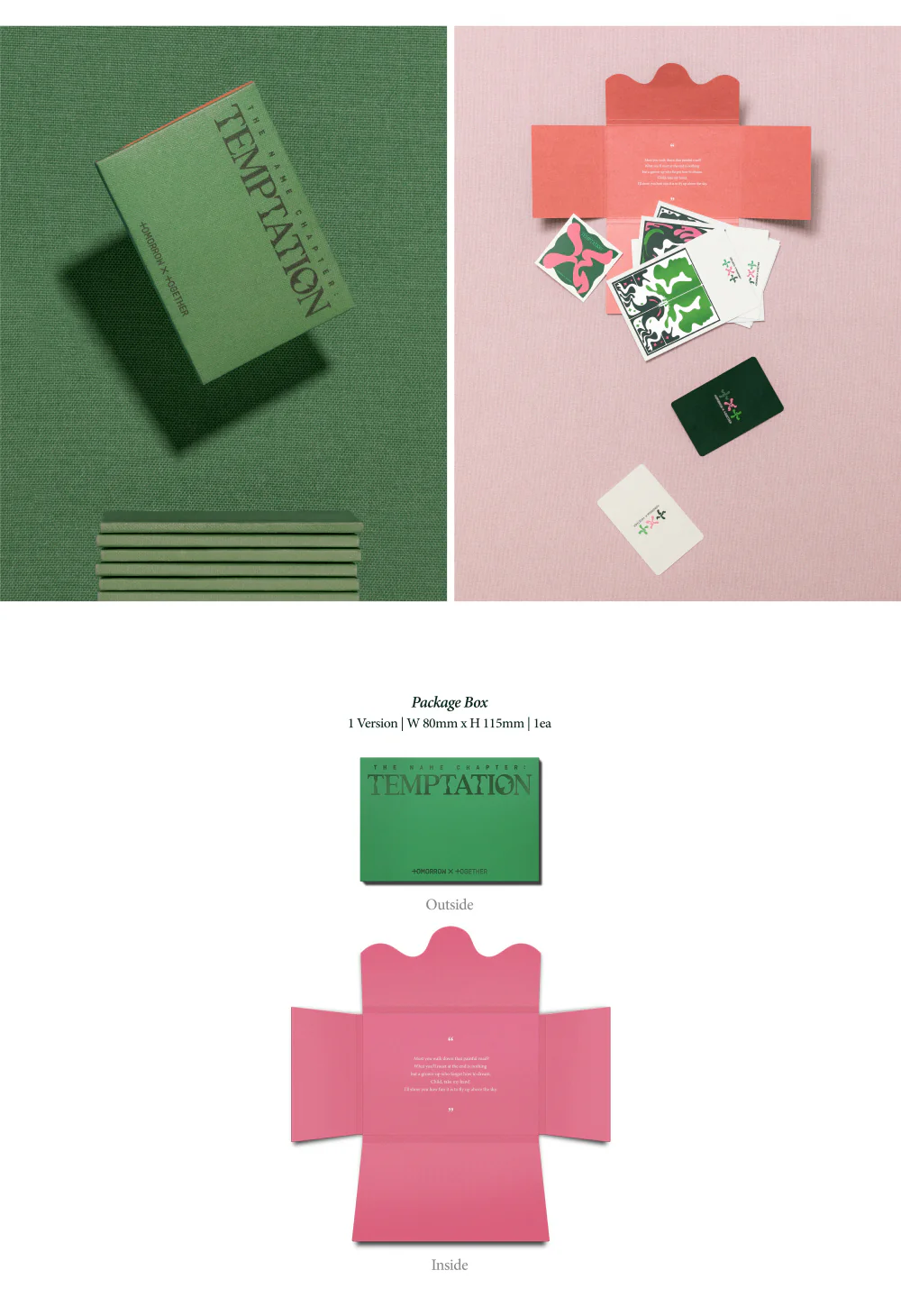 TOMORROW X TOGETHER TXT - THE NAME CHAPTER : TEMPTATION [Weverse Albums ver.] - Image 3
