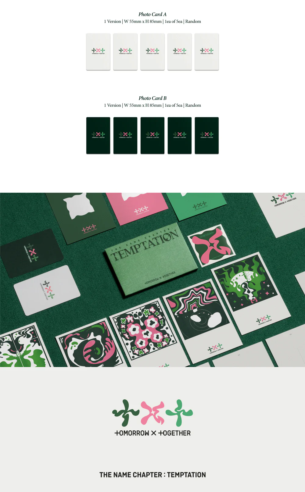 TOMORROW X TOGETHER TXT - THE NAME CHAPTER : TEMPTATION [Weverse Albums ver.] - Image 5