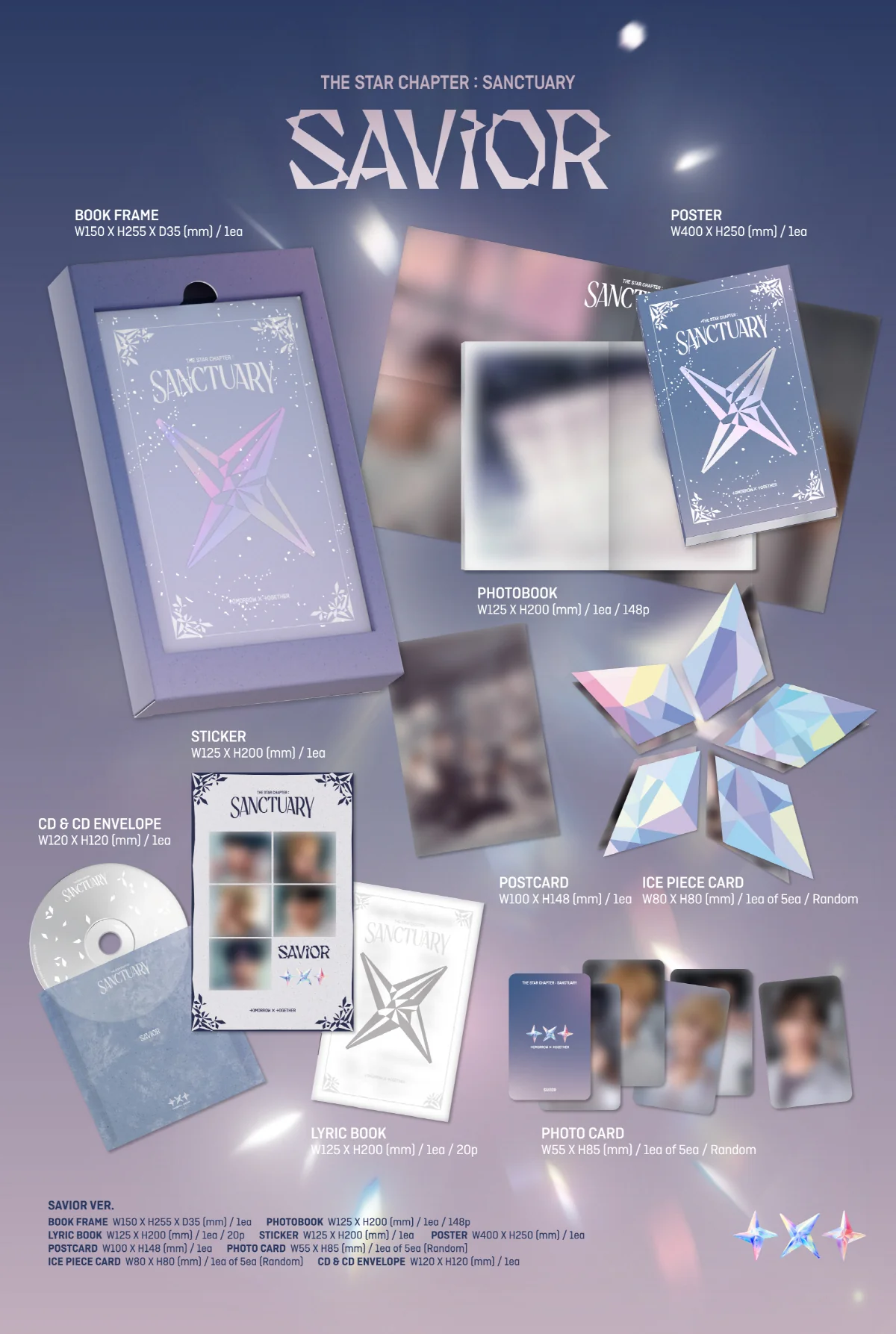 TOMORROW X TOGETHER TXT - THE STAR CHAPTER : SANCTUARY Album - Image 4