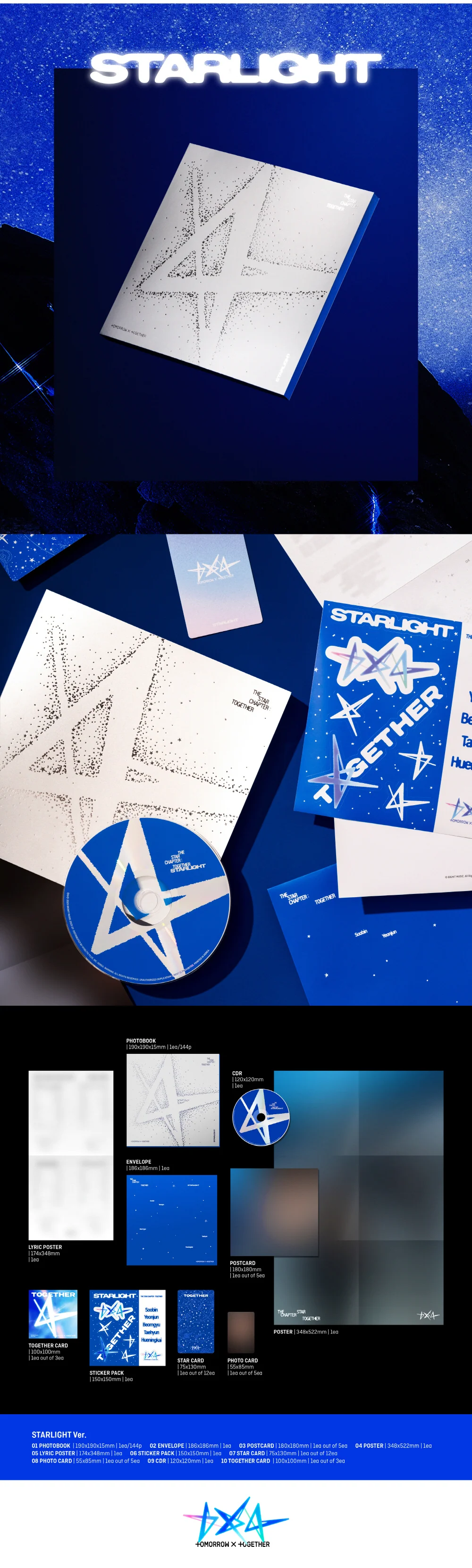 TOMORROW X TOGETHER TXT - THE STAR CHAPTER : TOGETHER (Vol.4) Album - Image 5