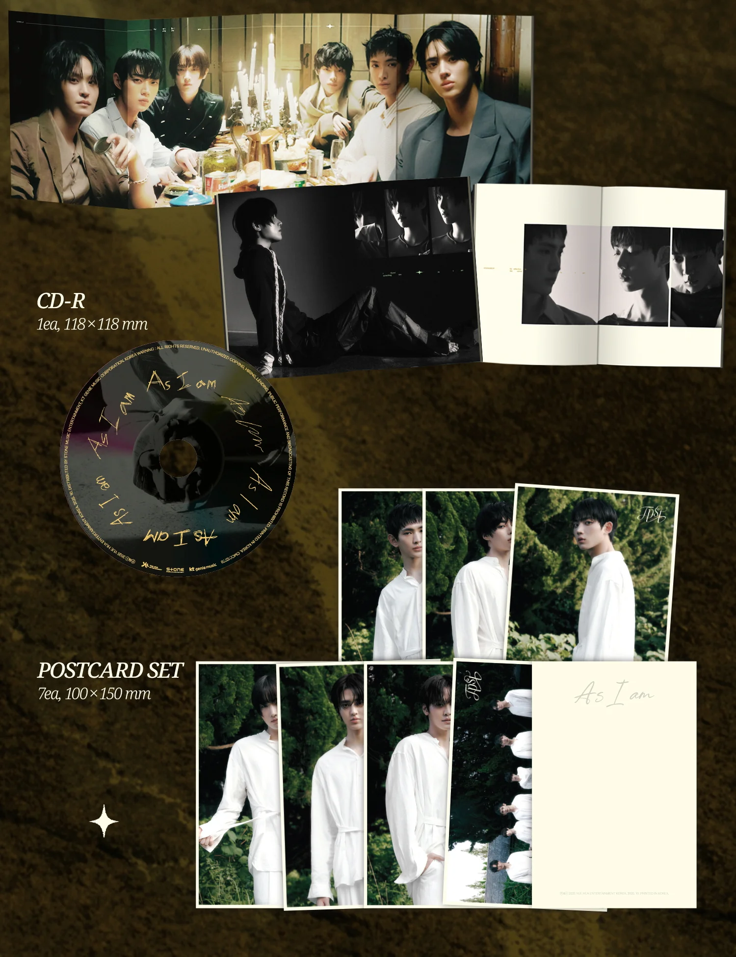 TPST Tempest - 7th Mini Album As I am Photobook version CD - Image 3