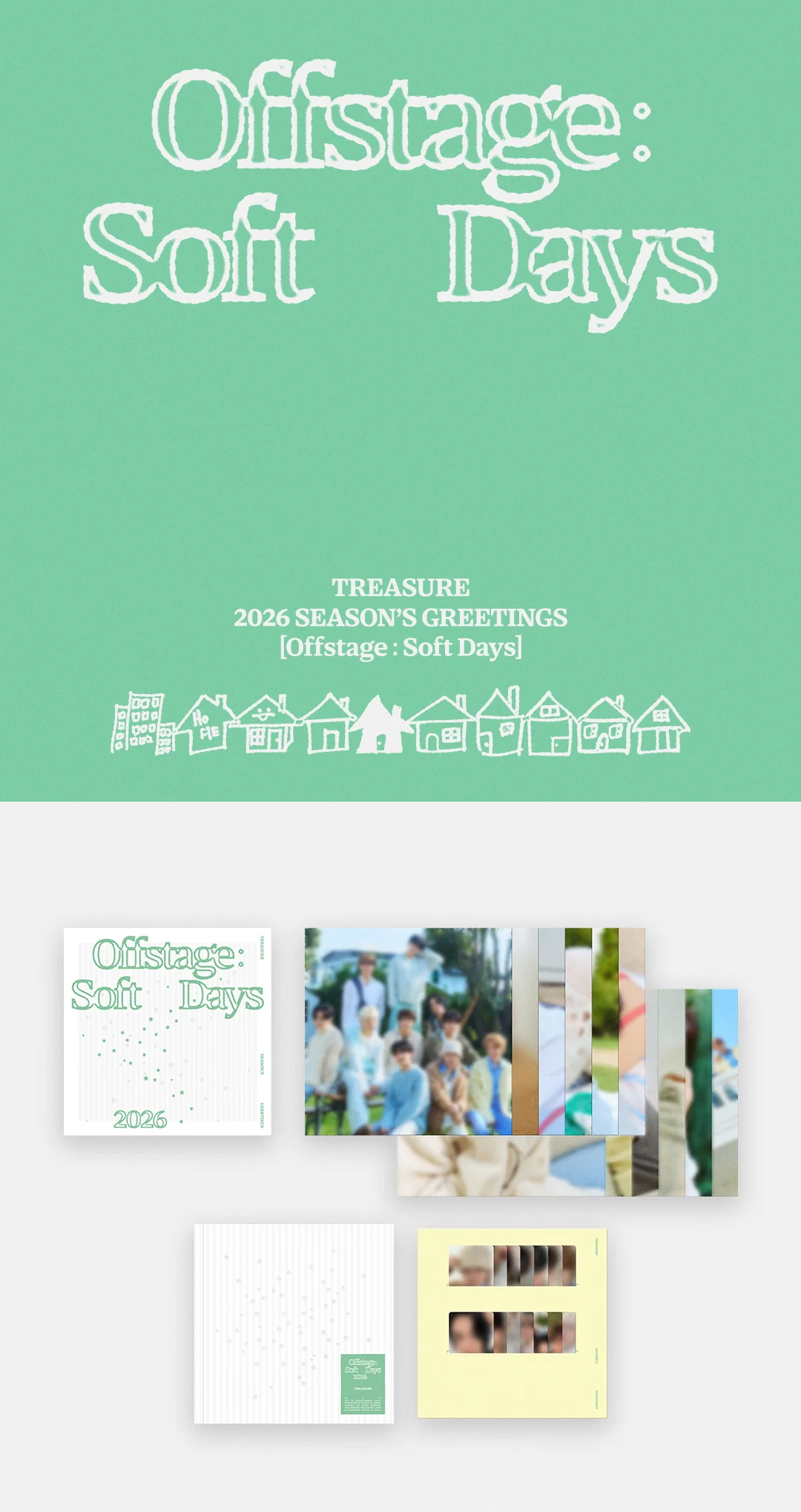 Treasure 2026 Season's Greetings Offstage : Soft Days Light Package - Image 3