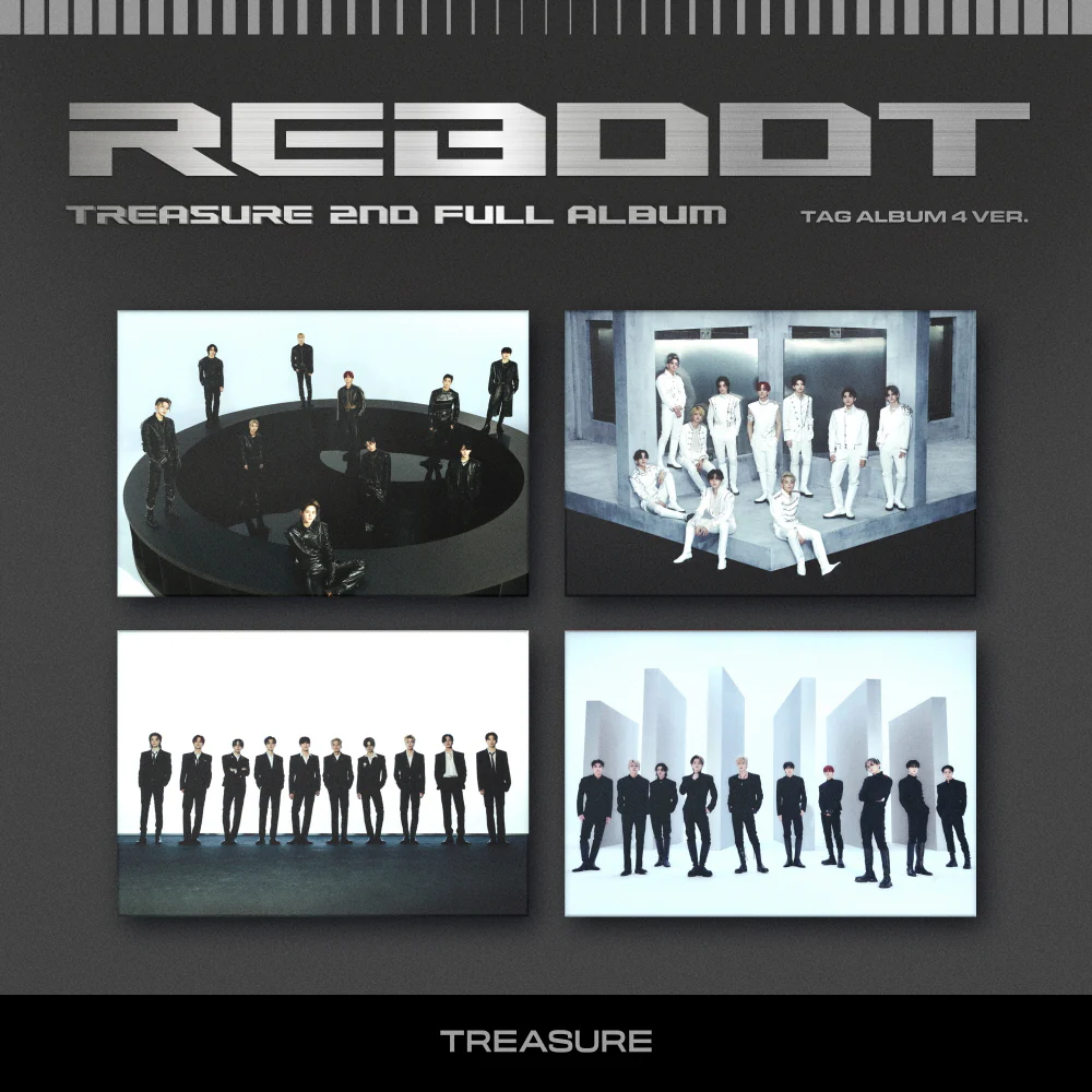 TREASURE - 2ND FULL ALBUM REBOOT (YG TAG ALBUM)