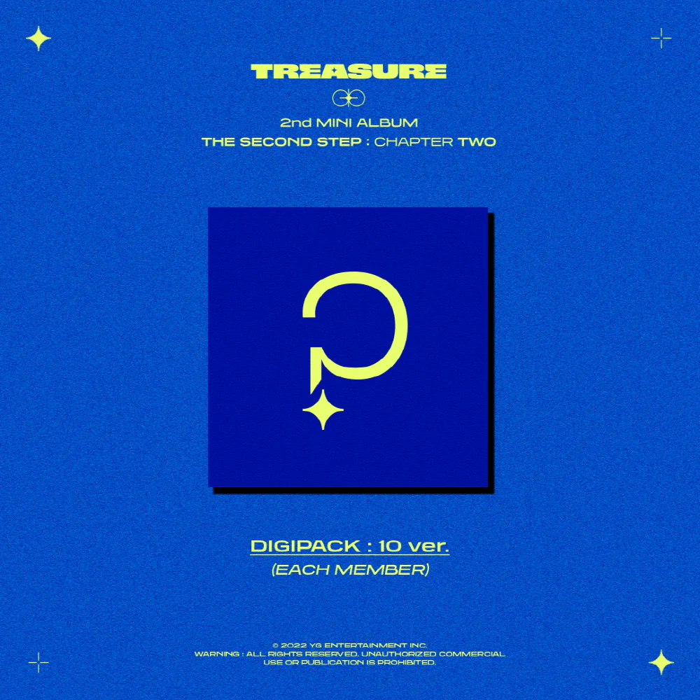 TREASURE - 2nd Mini Album THE SECOND STEP : CHAPTER TWO (DIGIPACK ver.)