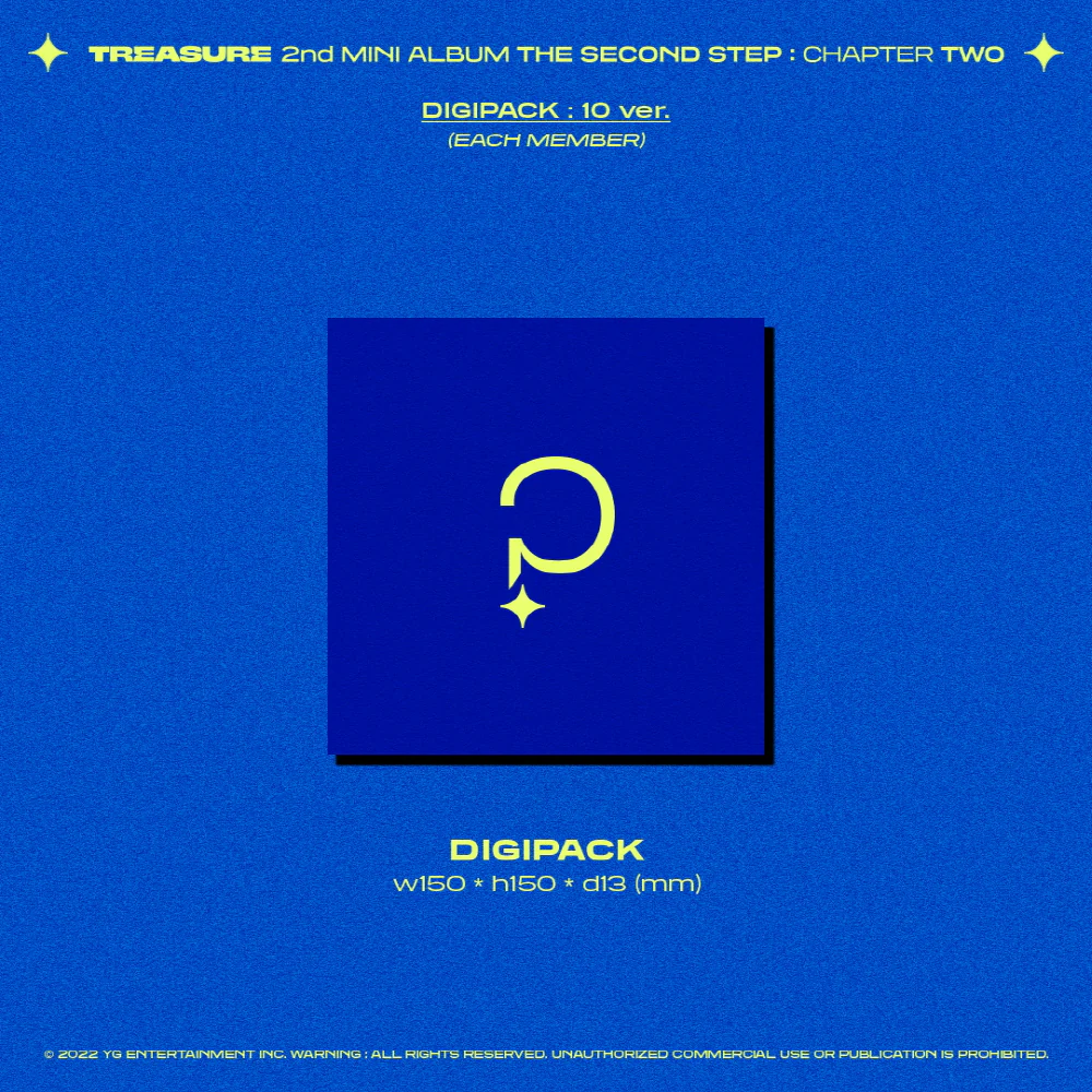 TREASURE - 2nd Mini Album THE SECOND STEP : CHAPTER TWO (DIGIPACK ver.) - Image 2