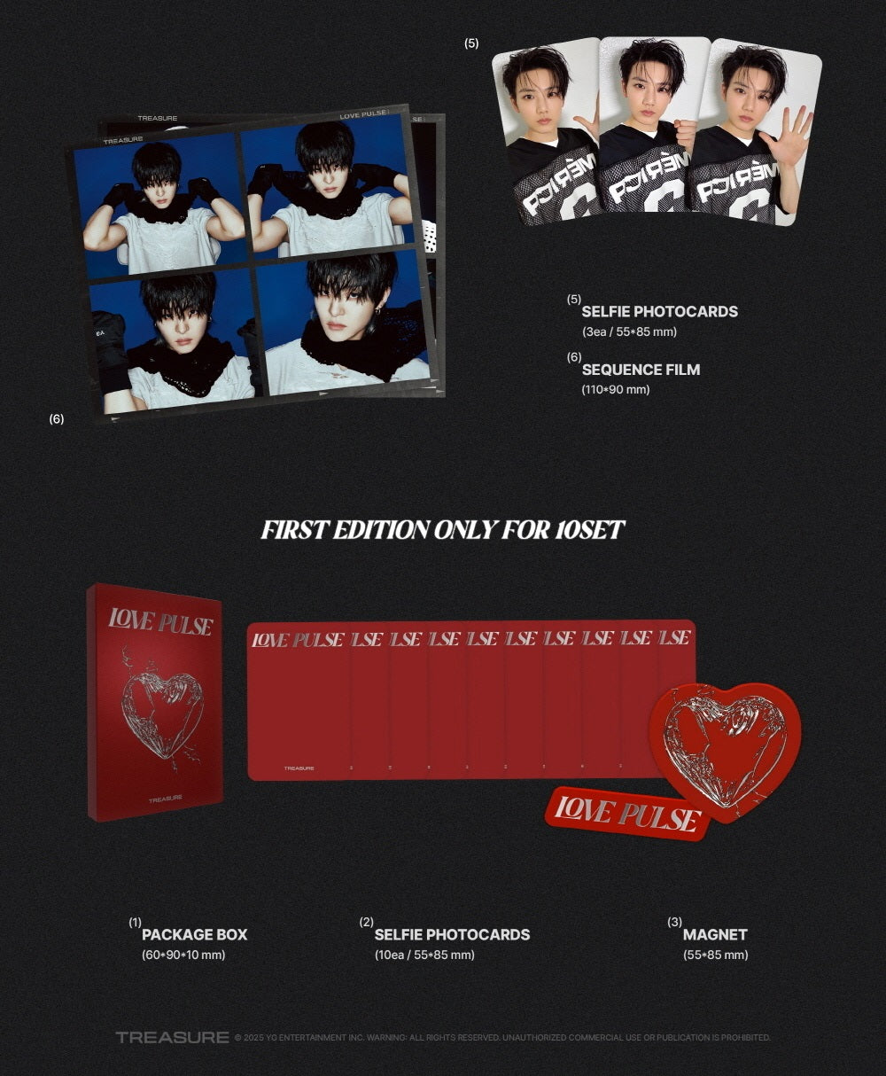 TREASURE - LOVE PULSE [SPORTY ver.] Album - Image 3