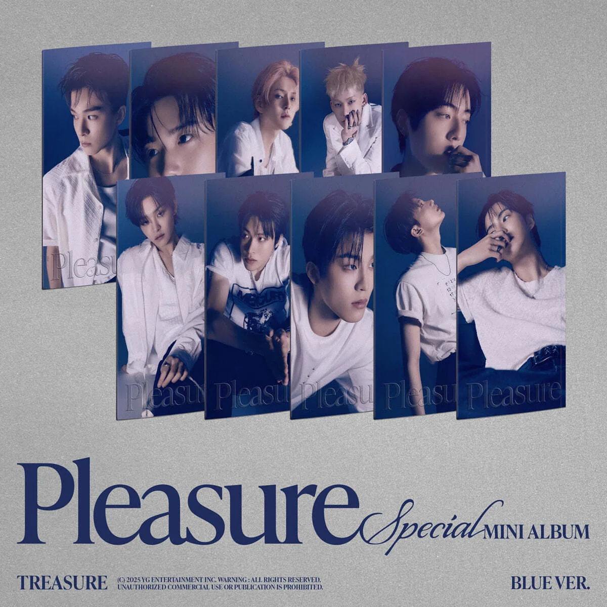 Treasure - Special Mini Album Pleasure Blue version CD
