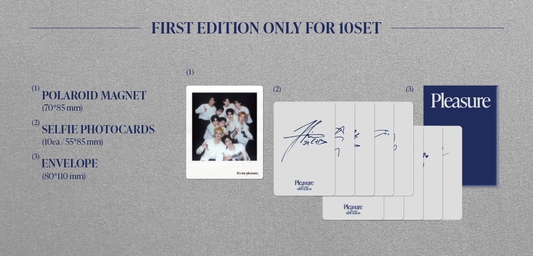 Treasure - Special Mini Album Pleasure Blue version CD - Image 4