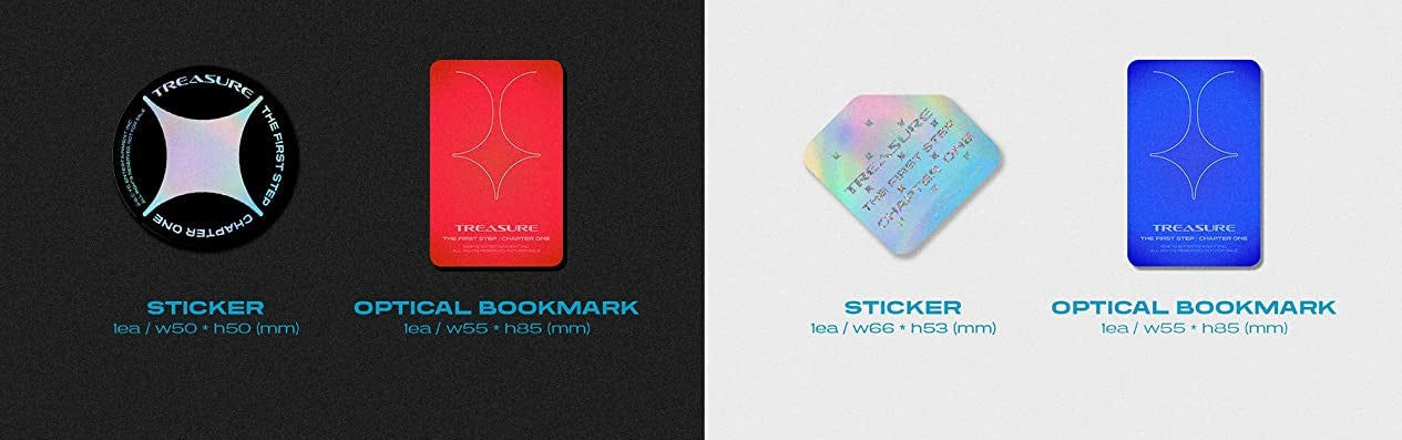 Treasure - The First Step : Chapter ONE (1st Single) CD+Extra Photocards Set - Image 4