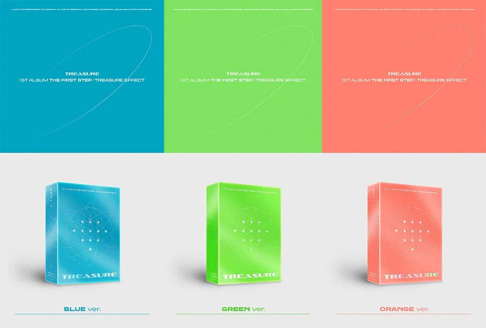 Treasure - The First Step : Treasure Effect (Vol.1) Album+Extra Photocards Set - Image 2