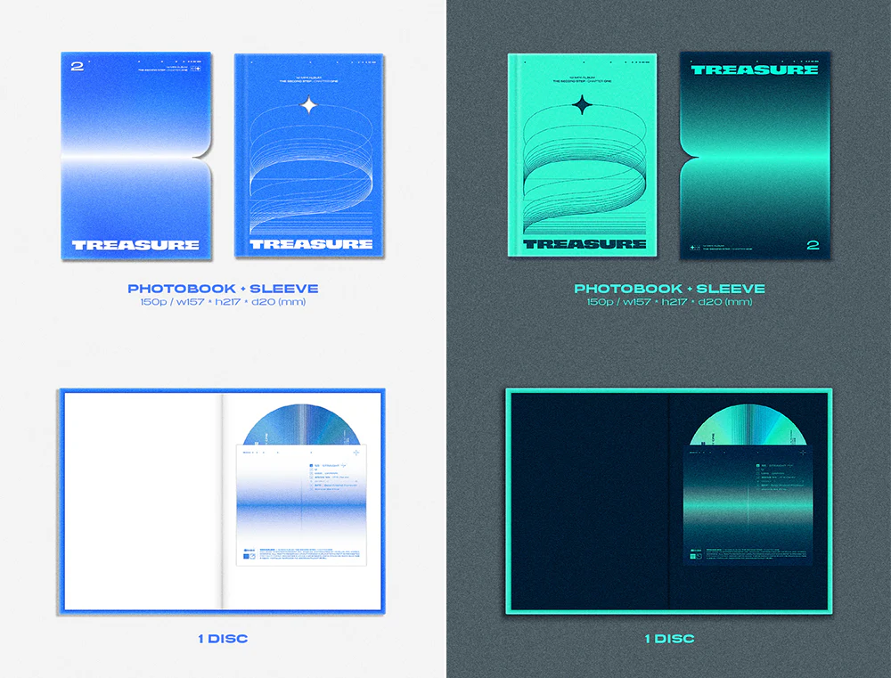 TREASURE - 1st Mini Album THE SECOND STEP : CHAPTER ONE (Photobook ver.) CD - Image 3
