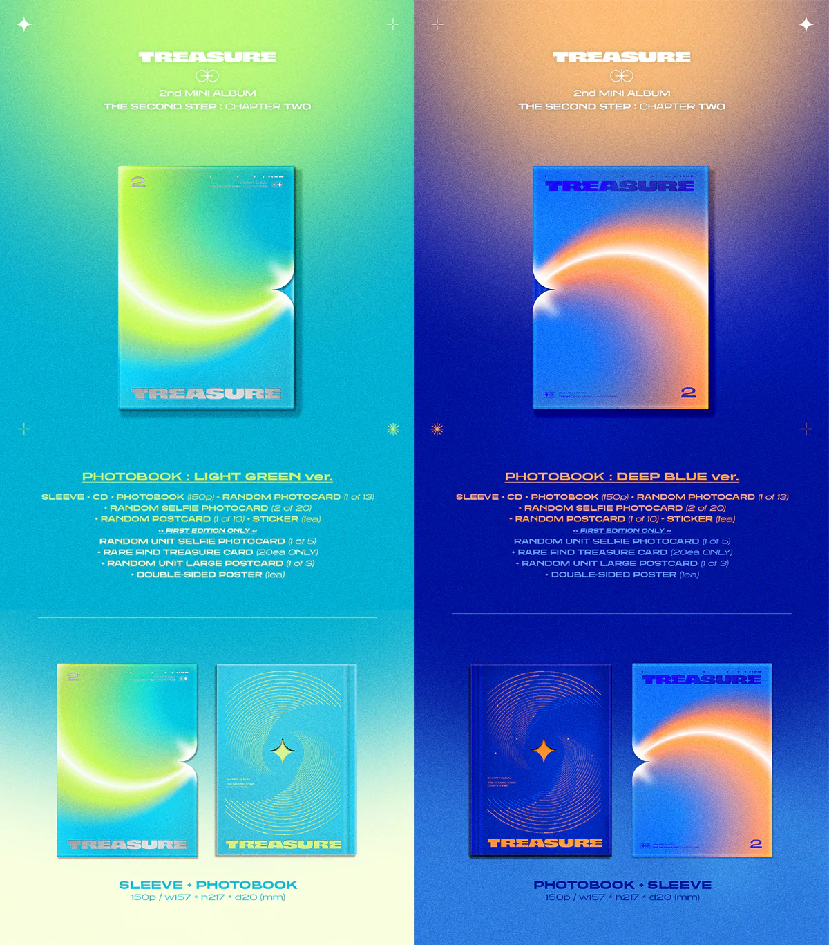 TREASURE - THE SECOND STEP : CHAPTER TWO [PHOTOBOOK ver.] 2nd Mini Album - Image 2
