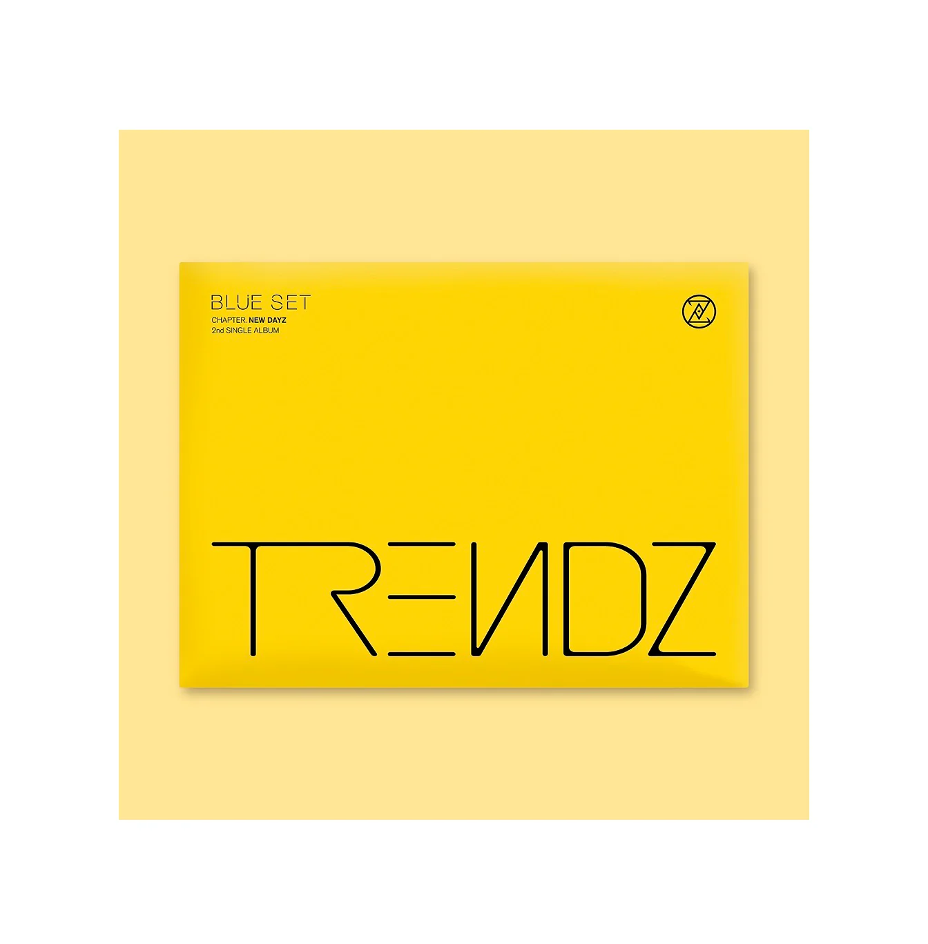 TRENDZ - 2nd Single Album BLUE SET Chapter. NEW DAYZ CD