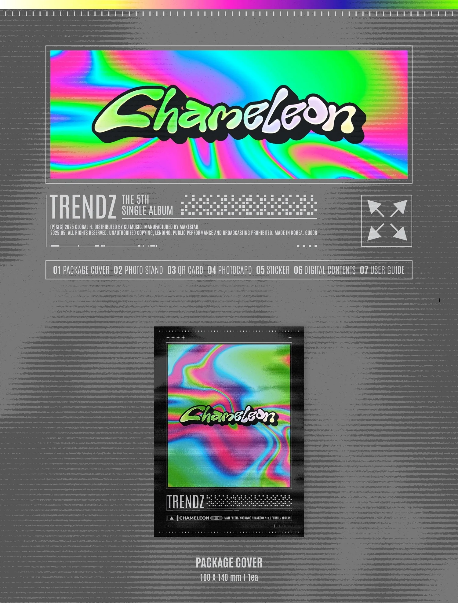 TRENDZ - 5th Single Album Chameleon [POCA ALBUM] - Image 2