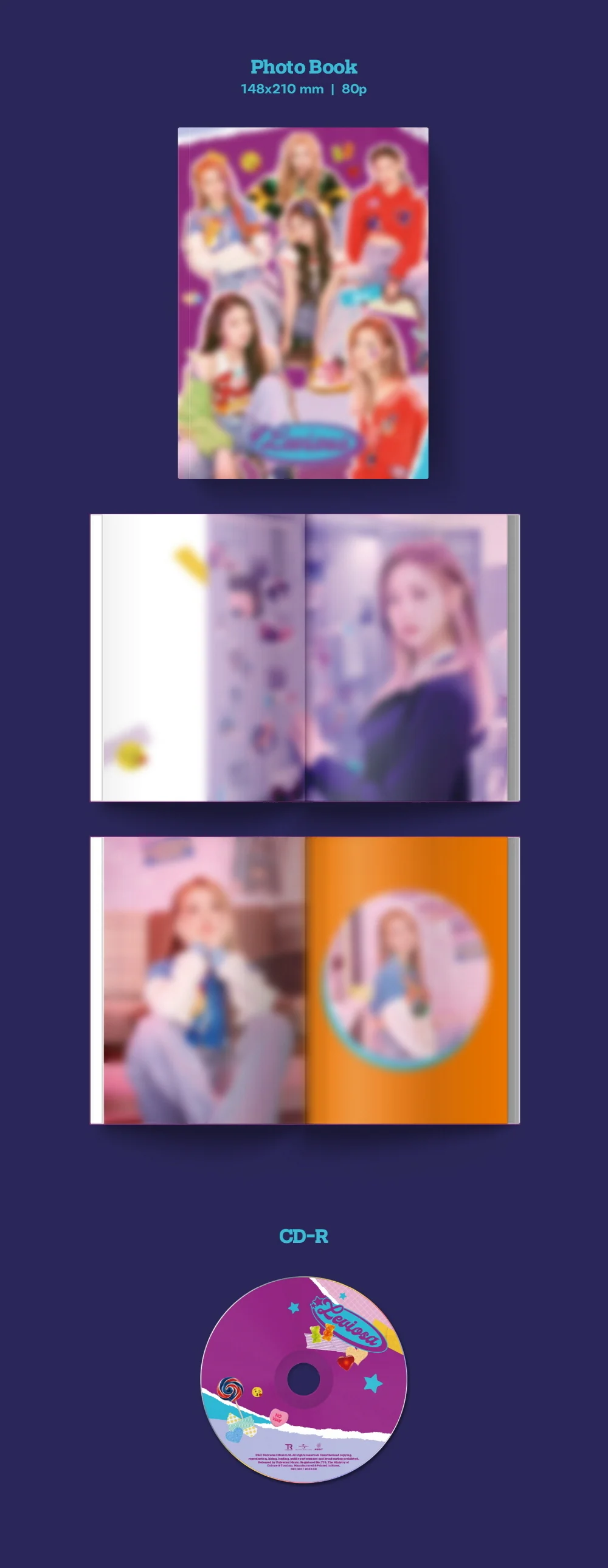 TRI.BE - LEVIOSA (3rd Single Album) CD - Image 3