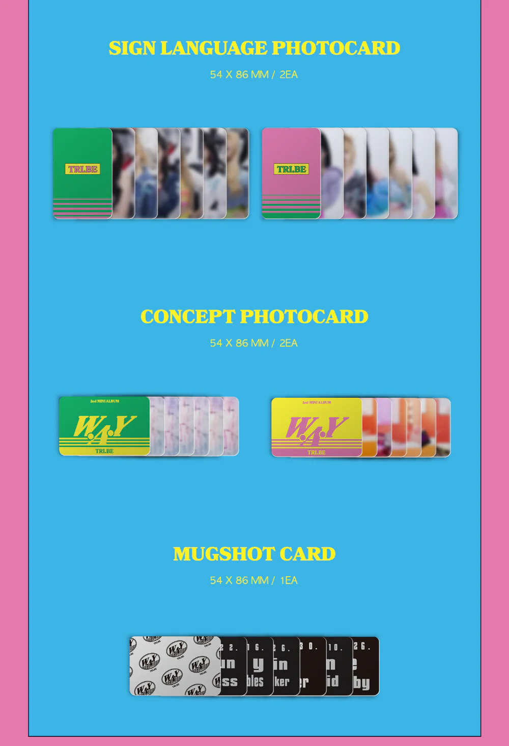 TRI.BE - 2nd Mini Album W.A.Y [NEMO ALBUM ver.] - Image 4