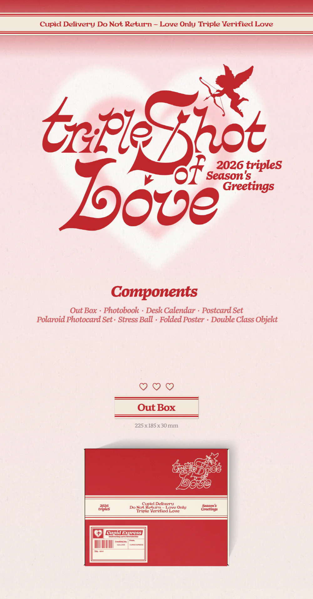tripleS 2026 Season’s Greetings [tripleShot of Love] + Pre-Order Gift - Image 2