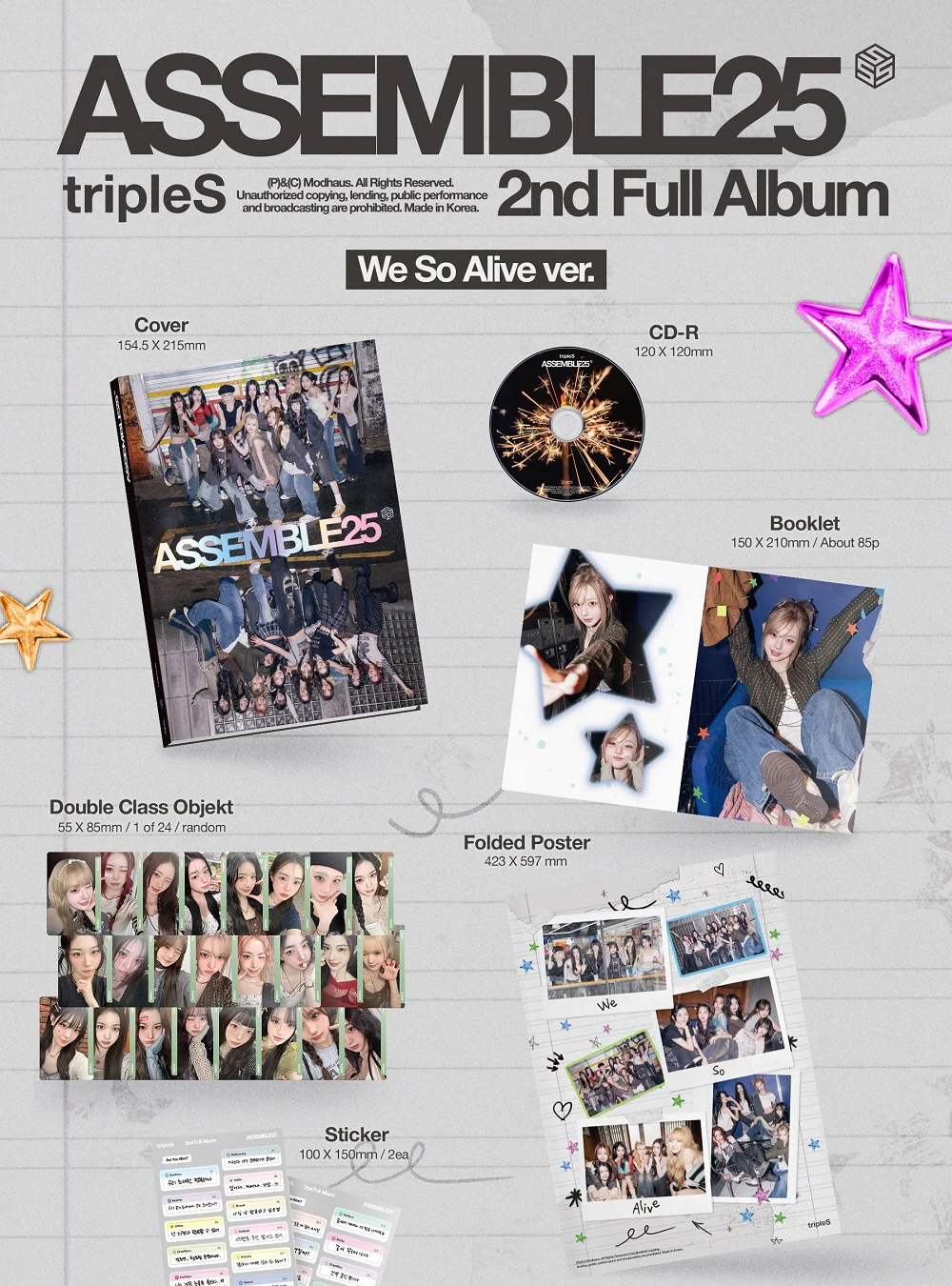 tripleS - ASSEMBLE25 2nd Full Album - Image 4