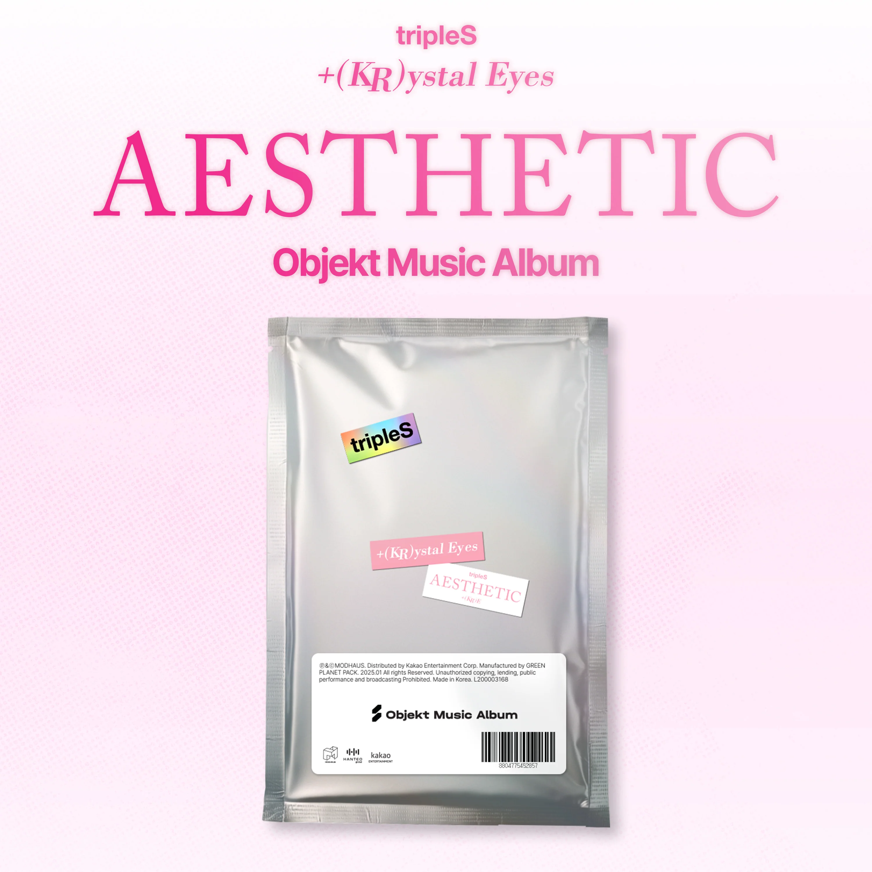 tripleS - +(KR)ystal Eyes AESTHETIC Objekt Music Album