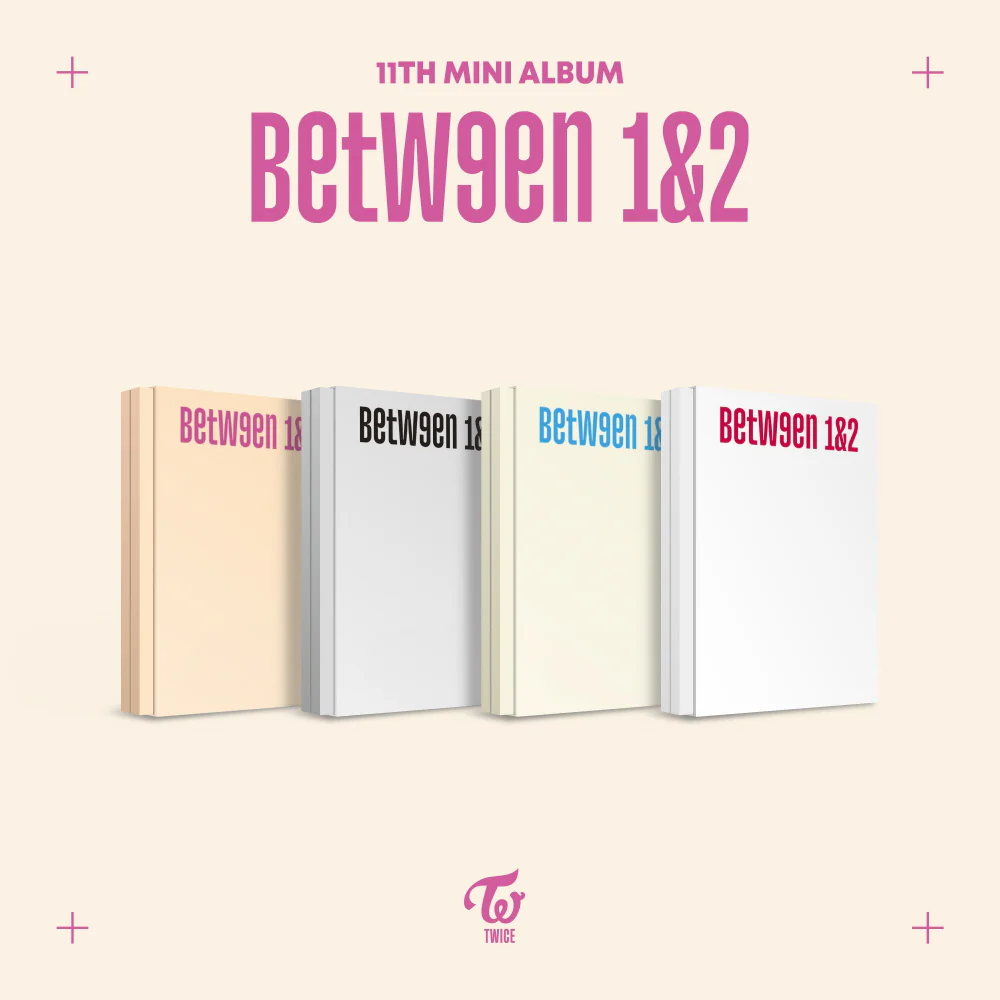 Twice - 11th Mini Album Between 1&2 CD+Pre-Order Gift