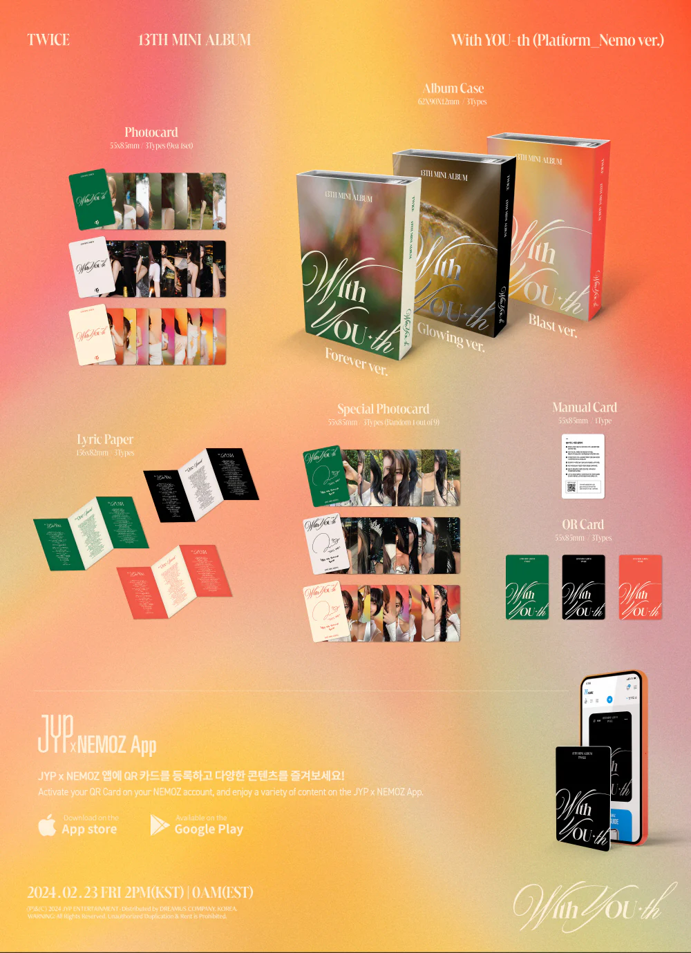 TWICE - 13th Mini Album With YOU-th [Nemo Ver.] - Image 2
