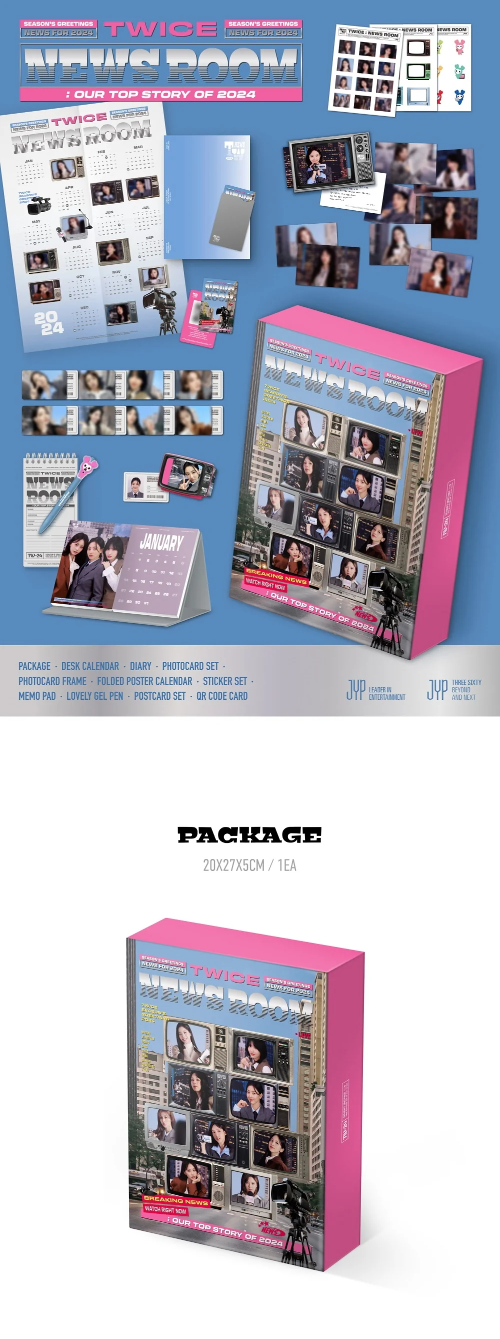 TWICE 2024 Season's Greetings NEWS ROOM : Our Top Story of 2024 - Image 2