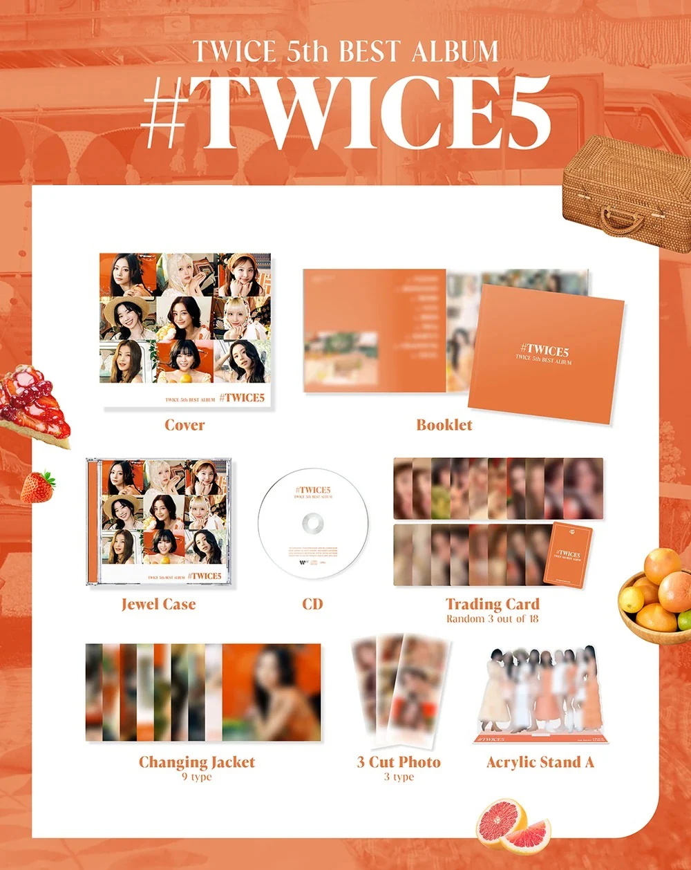 TWICE - 5th Best Album #TWICE5 [JAPAN ver.] - Image 4