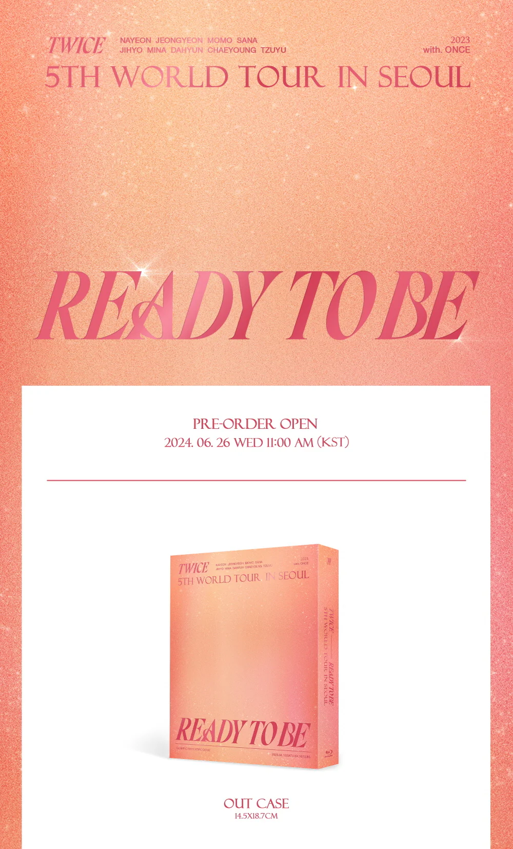 TWICE - 5TH WORLD TOUR [READY TO BE] IN SEOUL Blu-ray - Image 2