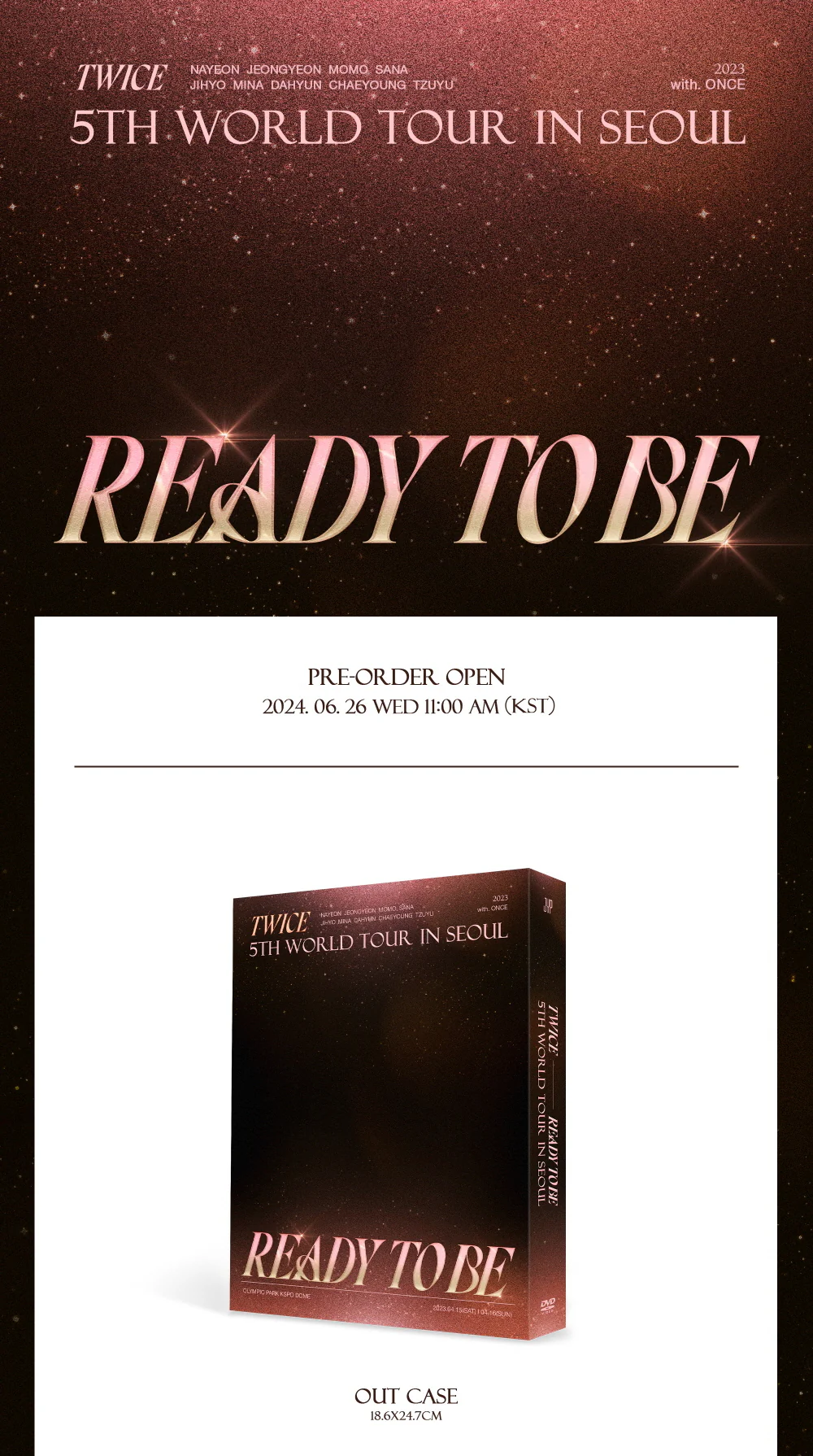 TWICE - 5TH WORLD TOUR [READY TO BE] IN SEOUL DVD - Image 2