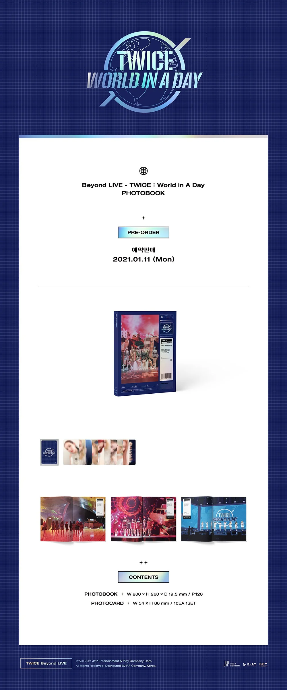 TWICE - Beyond LIVE TWICE World in A Day PHOTOBOOK - Image 2