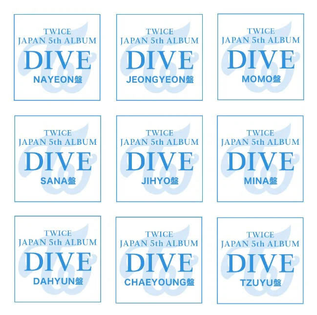 TWICE - DIVE [ONCE JAPAN Limited Edition] Japan ver.