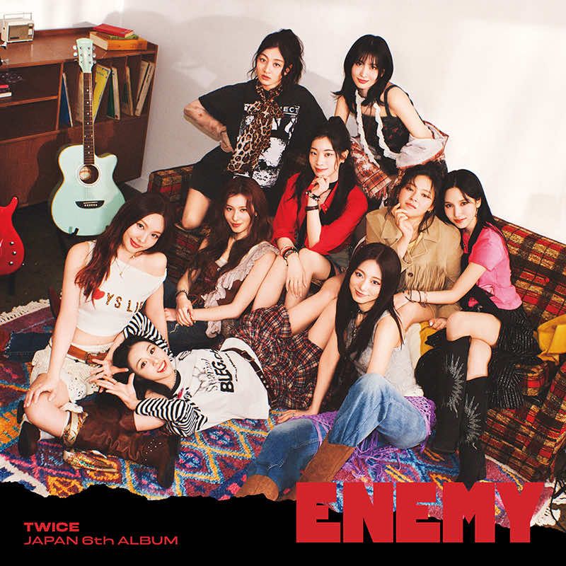 Twice - Japan 6th Album Enemy First Press Regular Edition CD