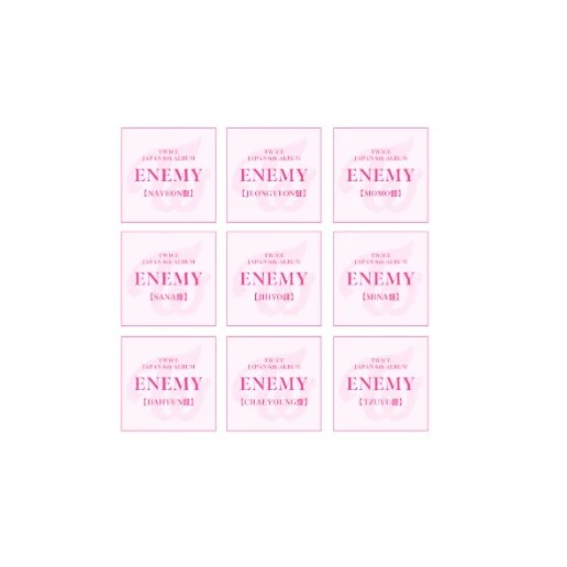 Twice - Japan 6th Album Enemy ONCE JAPAN Solo Jacket CD