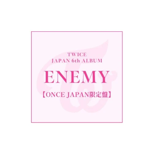 Twice - Japan 6th Album Enemy ONCE JAPAN Limited Edition CD