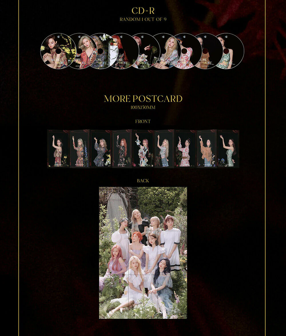 TWICE - More & More (9th Mini) Album+Free Gift - Image 3