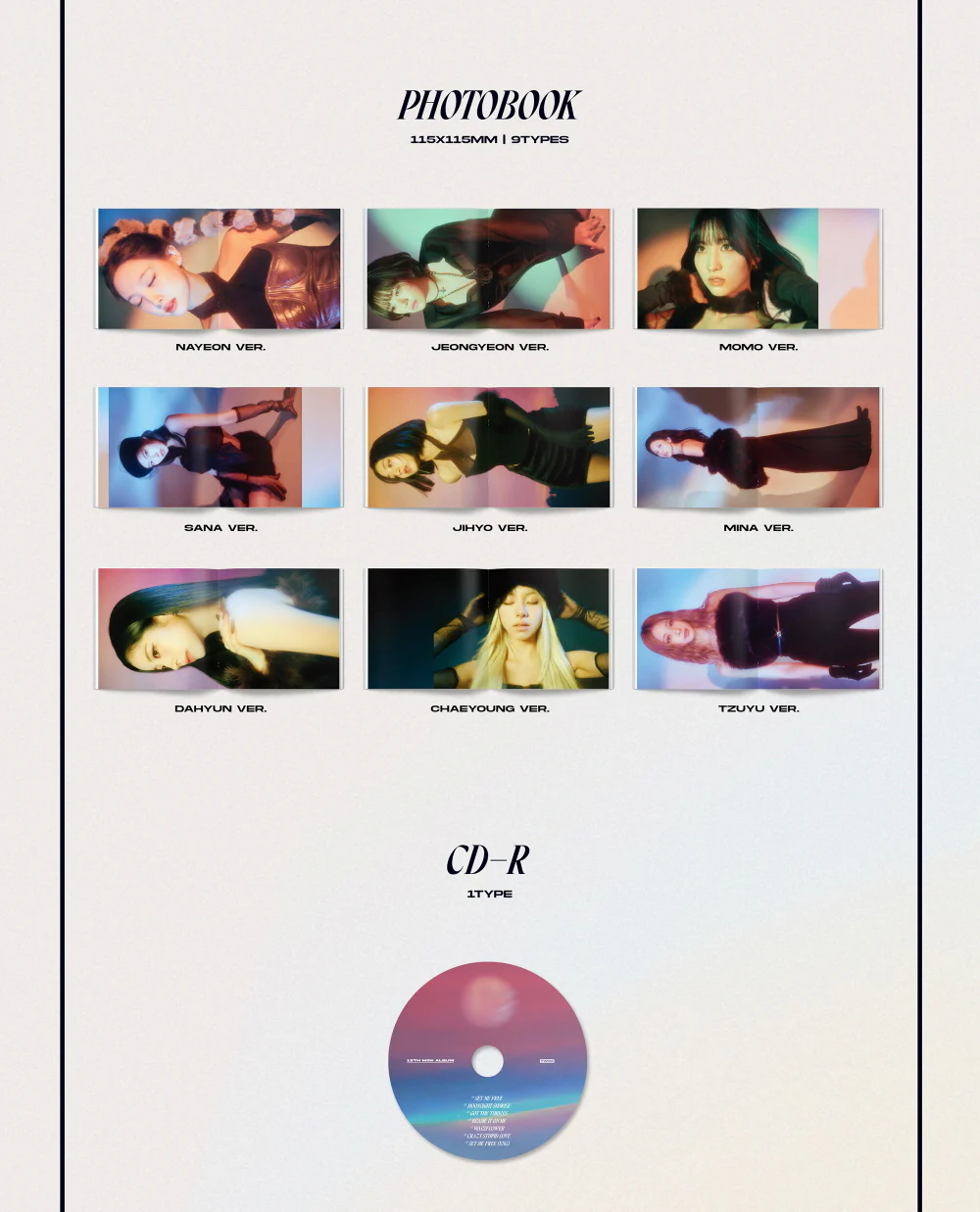 TWICE - READY TO BE [Digipack Ver.] Album+Pre-Order Benefit - Image 3