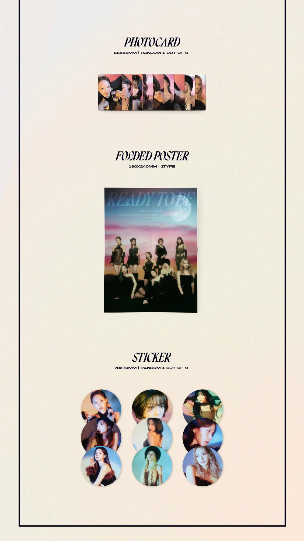 TWICE - READY TO BE [Digipack Ver.] Album+Pre-Order Benefit - Image 4