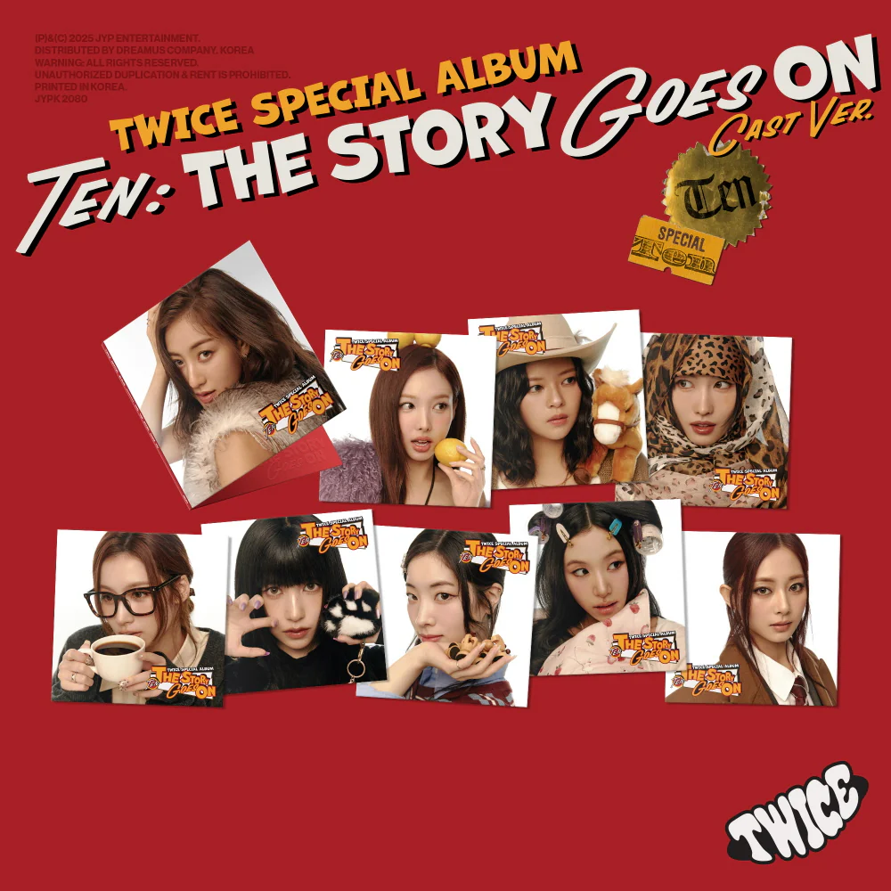 Twice - Special Album TEN: The Story Goes On Cast version