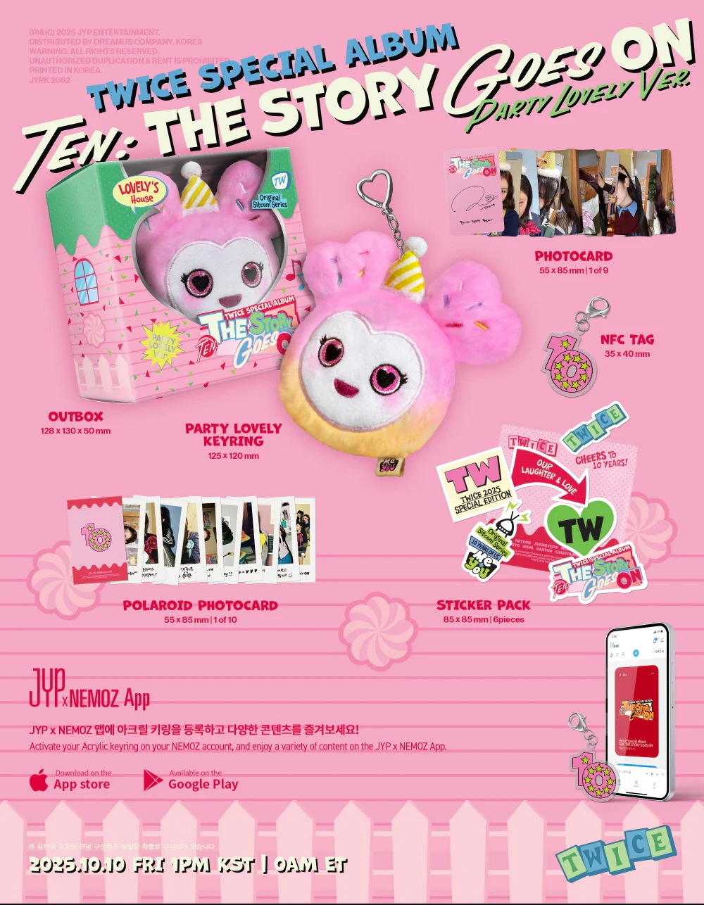 Twice - Special Album TEN: The Story Goes On Party Lovely version - Image 2
