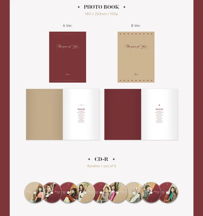 TWICE - The Year of Yes (3rd Special Album) CD+Extra Photocards Set (Cover Random) - Image 3