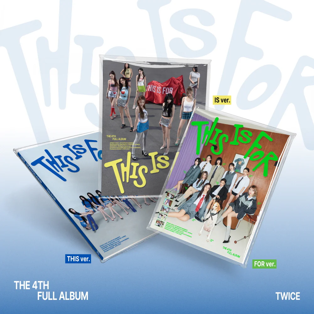 TWICE - THIS IS FOR Album+Folded Poster