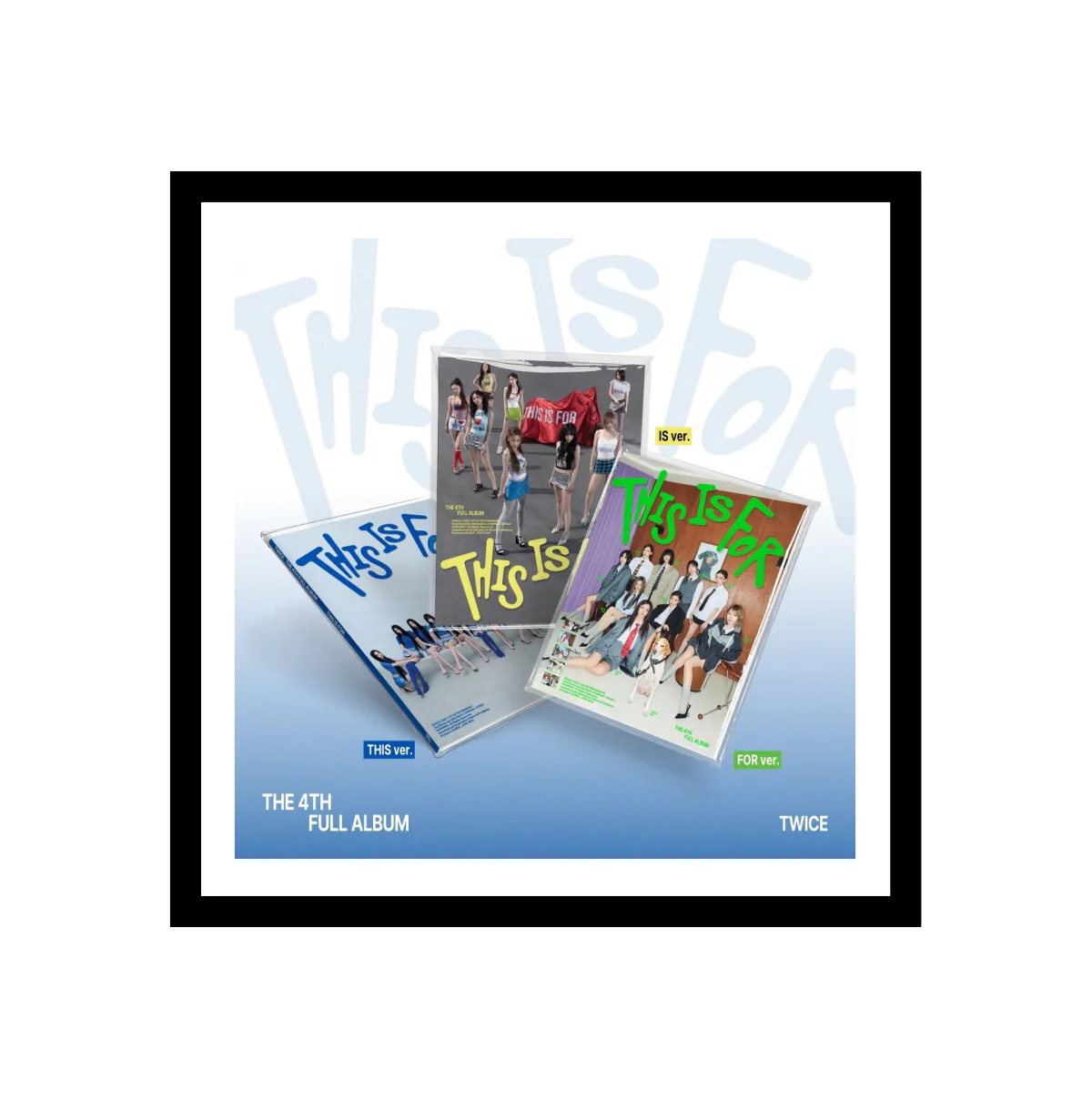 TWICE - THIS IS FOR Album+Folded Poster - Image 3