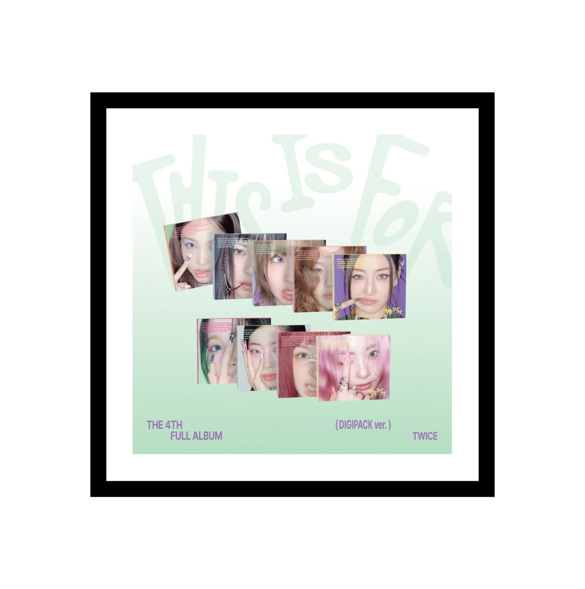 TWICE - THIS IS FOR [DIGIPACK ver.] 4th Album - Image 3