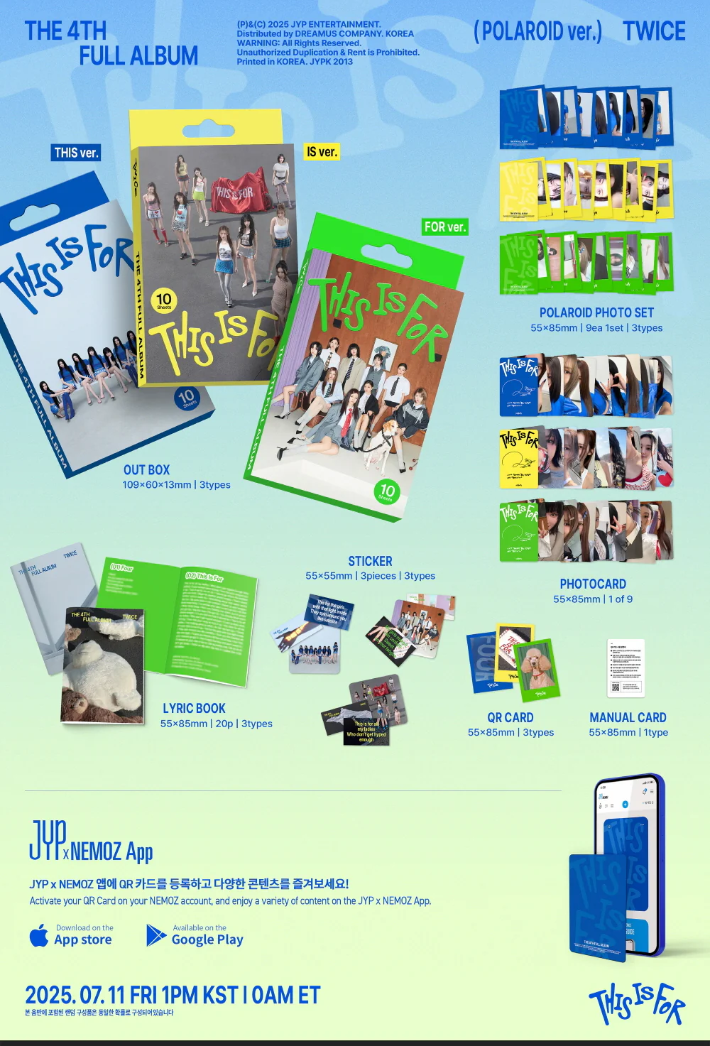 TWICE - THIS IS FOR [POLAROID ver.] 4th Album - Image 2