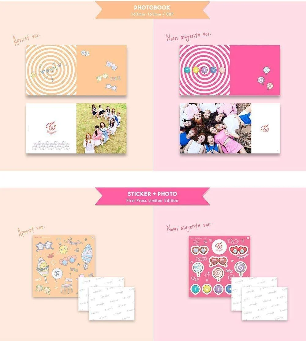TWICE - TWICECOASTER : LANE 1 (3rd Mini Album) Album+Extra Photocards Set - Image 2