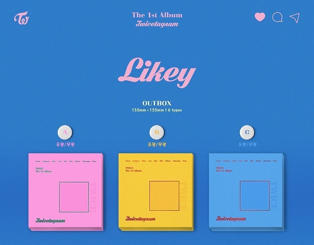 TWICE - TWICETAGRAM (Vol.1) Album+Extra Photocards Set