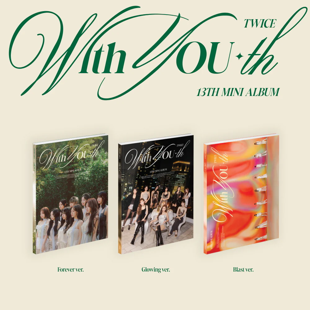 TWICE - With YOU-th (13th Mini Album) CD