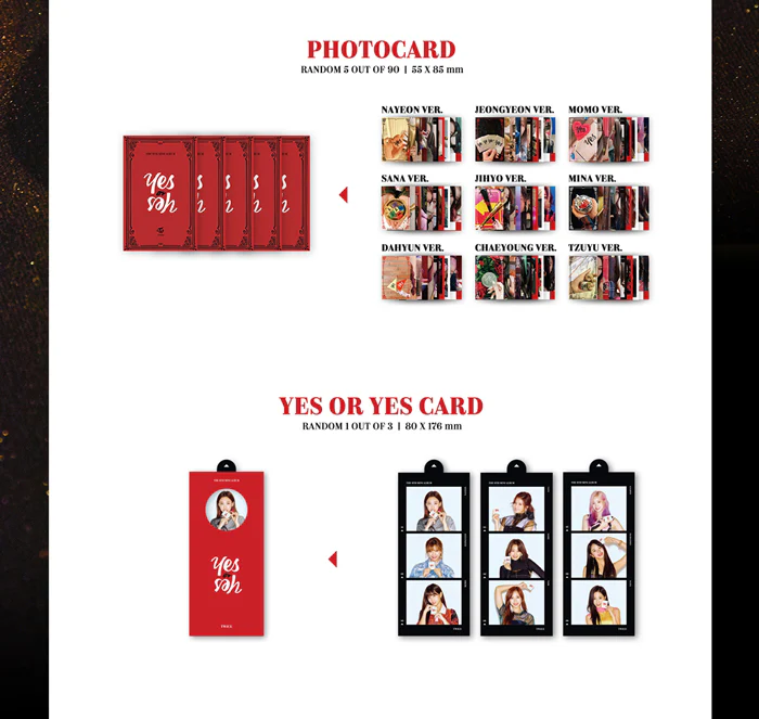 TWICE - YES OR YES 6th Mini Album+Free Gift - Image 4