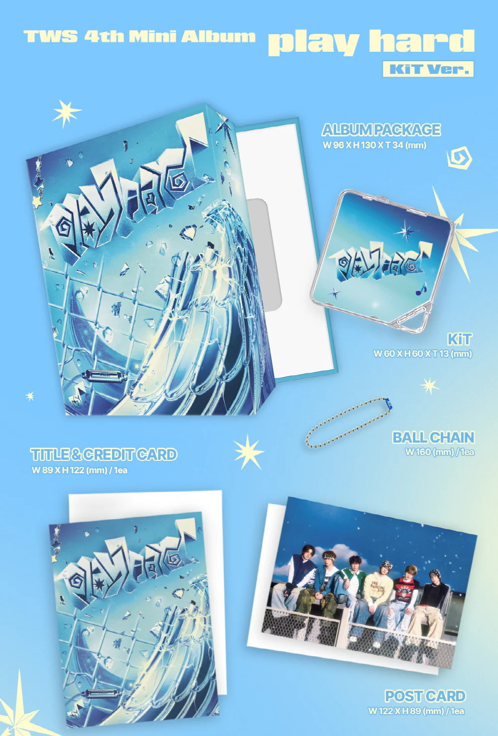 TWS - 4th Mini Album play hard [KiT Ver.] - Image 2